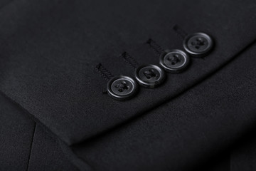 Stylish male suit, close up