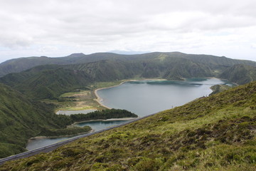 Fototapeta na wymiar Lagoa do Fogo, Açores 