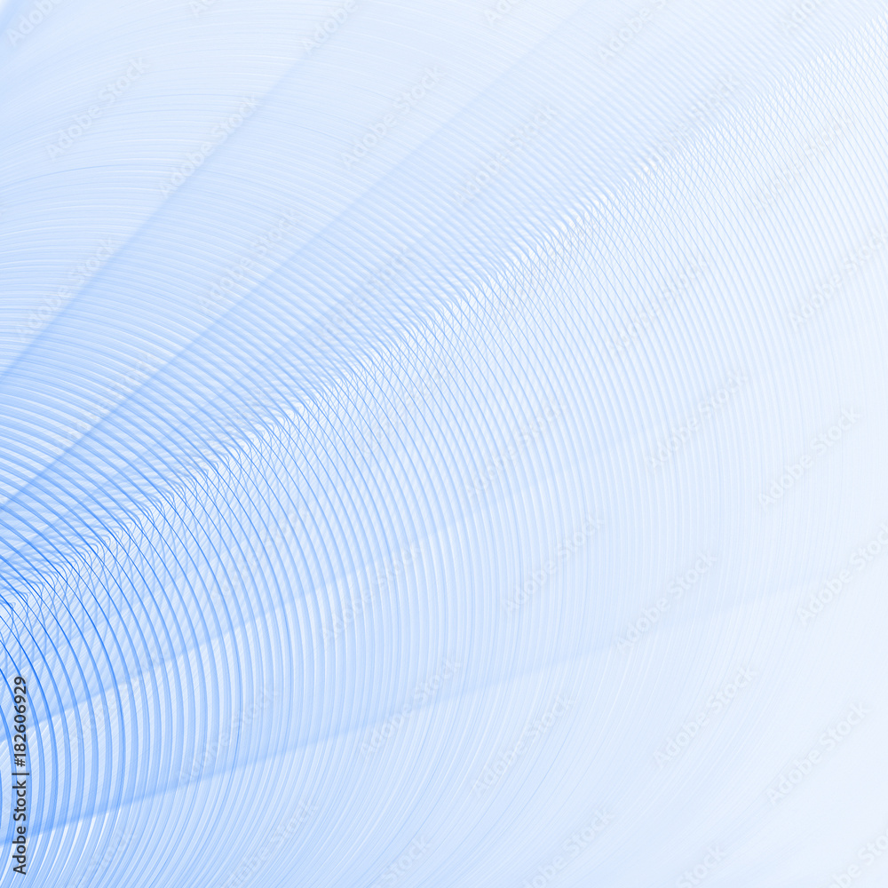 Poster light blue texture with concentric circles