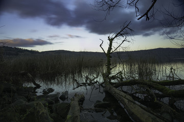 View onto the lake