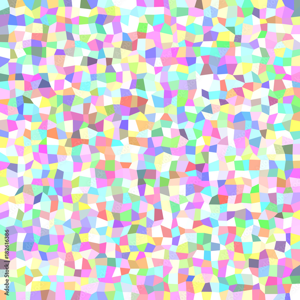Poster abstract geometrical irregular rectangle mosaic background - polygonal vector graphic design from re