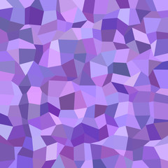 Geometric abstract irregular polygon mosaic pattern background - polygonal vector illustration from rectangles in purple tones