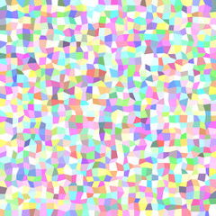 Abstract geometrical irregular rectangle mosaic background - polygonal vector graphic design from rectangles in colorful tones