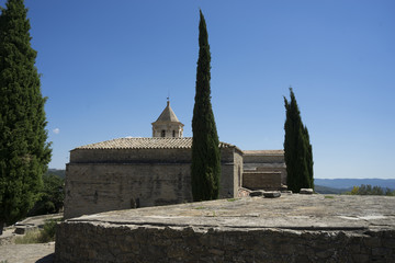 Romanische Kirche im Valle de Boi in den Spanischen Pyrenäen