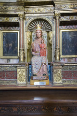 Obraz premium Romanische Kirche im Valle de Boi in den Spanischen Pyrenäen