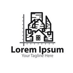 Obraz premium construction logo