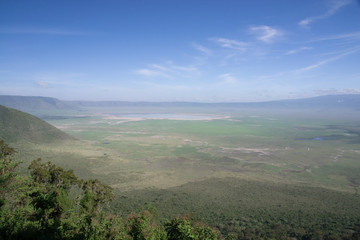 Fototapeta na wymiar Ngorongoro Crater Conservation Area