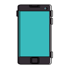 smartphone device isolated icon vector illustration design