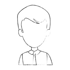 elegant businessman avatar character vector illustration design