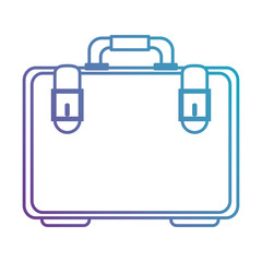 portfolio briefcase isolated icon vector illustration design