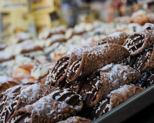 sweet dessert in christmas market,Northern Ireland
