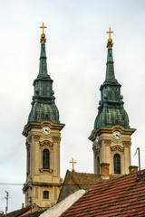 Naklejka premium The Church of the Assumption in Pancevo