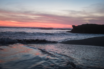 Obraz premium sunset sea