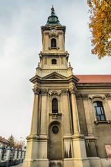 Naklejka premium The Church of the Assumption in Pancevo