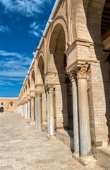 Fototapeta na wymiar The Great Mosque of Kairouan in Tunisia