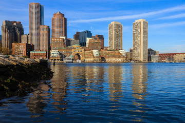 Obraz premium Boston Skyline