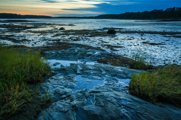 Maine Tidal Marsh Sunset
