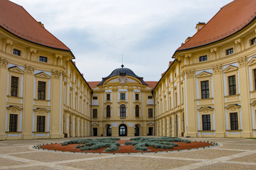Fototapeta na wymiar Austerlitz palace. Savkov u Brna, Czech Republic