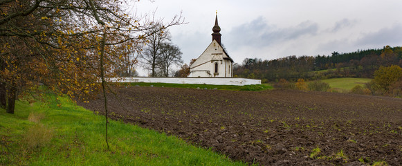  Old chapel in Hrad Veveri, Czech republic