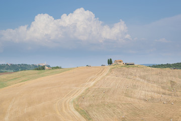 Obraz premium Beautiful landscape in Tuscany, Italy