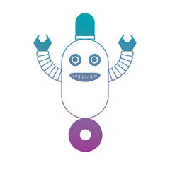 cartoon robot icon