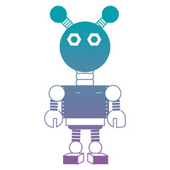 cartoon robot icon