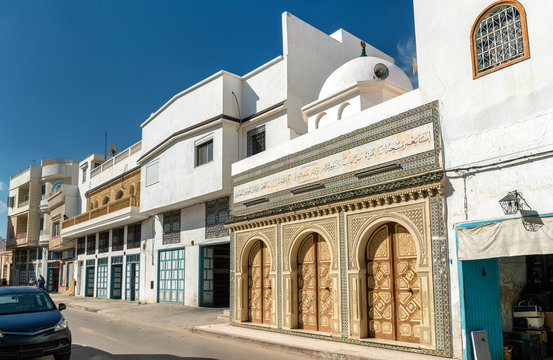 Traditional houses in Medina of Kairouan. A UNESCO world heritage site in Tunisia