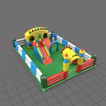 Inflatable playground for children