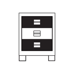 chest of drawers icon image