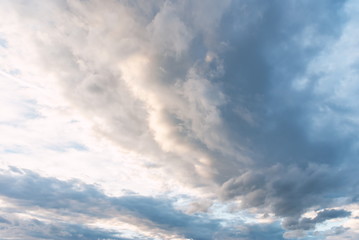 Fototapeta na wymiar Amazing sky clouds background