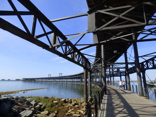 Huelva. Embarcadero Minas de Rio Tinto ( Andalucia, Espa&ntilde;a)