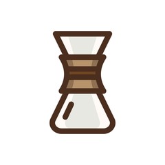 COFFEE ICON VECTOR COLOR