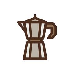 COFFEE ICON VECTOR COLOR