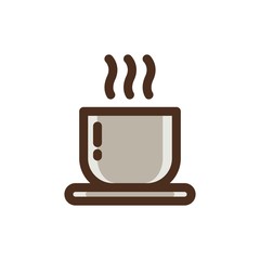 COFFEE ICON VECTOR COLOR