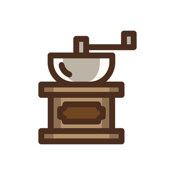 COFFEE ICON VECTOR COLOR