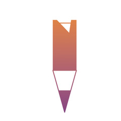 pencil utensil icon