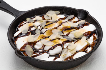 焼きマシュマロ　Baked chocolate marshmallow