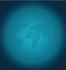 Fototapeta premium Vector communication world earth globe icon