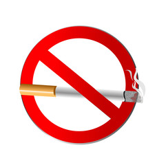 No smoking symbol icon