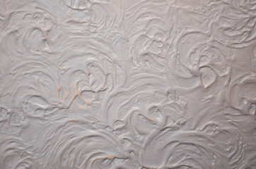 studio texture of decorative plaster with an interesting pattern 