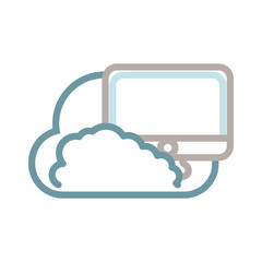 screen vector illustration