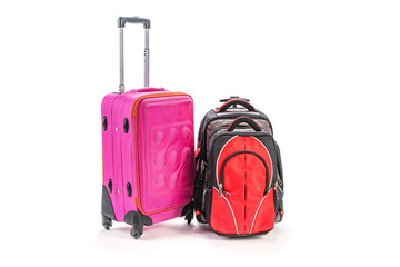 Suitcase or Luggage isolated on white background