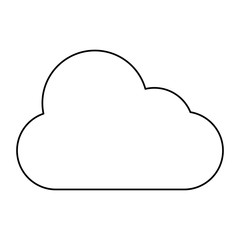 cloud  vector illustration