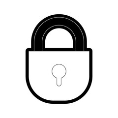 padlock  vector illustration