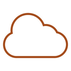 cloud  vector illustration