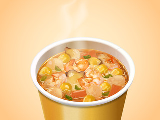 Seafood Cup Noodles
