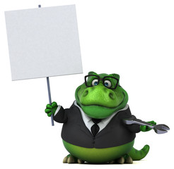 Fun Trex - 3D Illustration