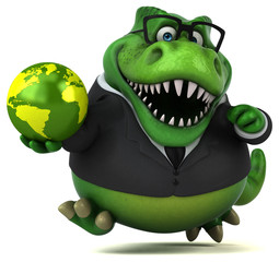 Fun Trex - 3D Illustration