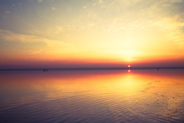 sunset and photo shoot in salt lake