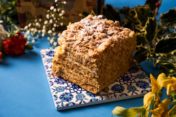Piece of Cake Napoleon with sour cream